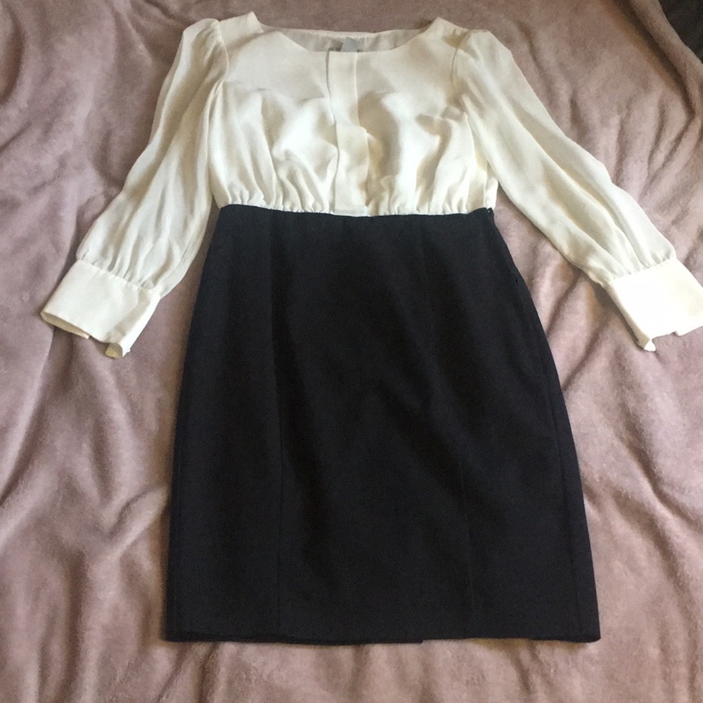 Black & White long sleeve dress (H&M)